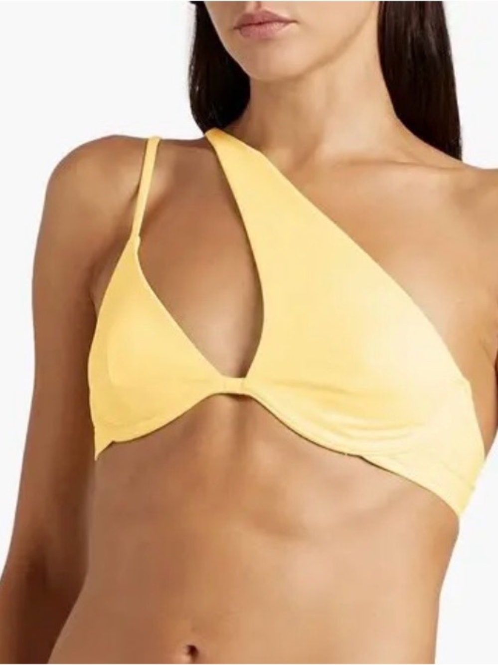 Onia yellow bikini top with tie dye bottoms size Small‎